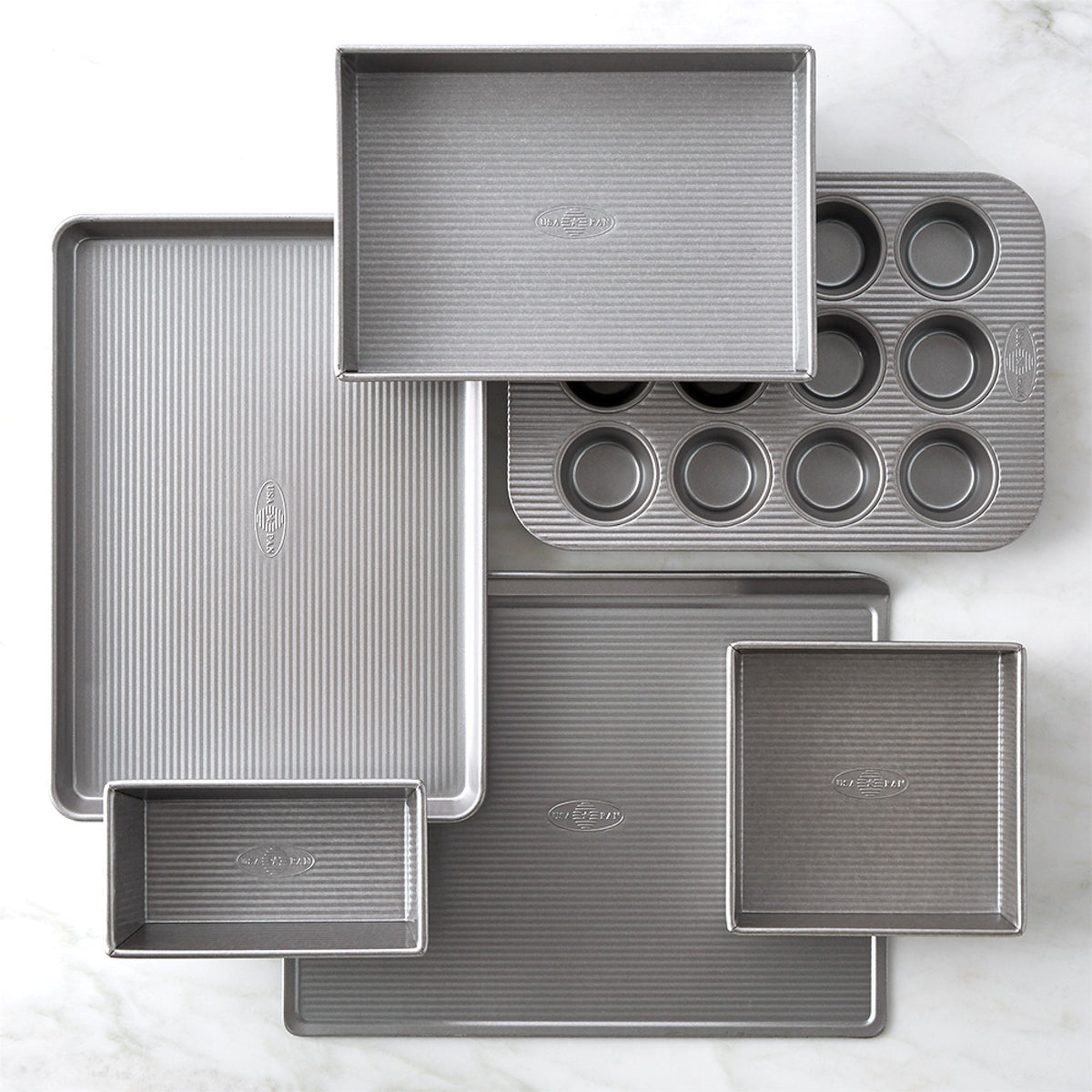 USA Pan Nonstick Essential Bakeware, Set of 6,,WSNOADS