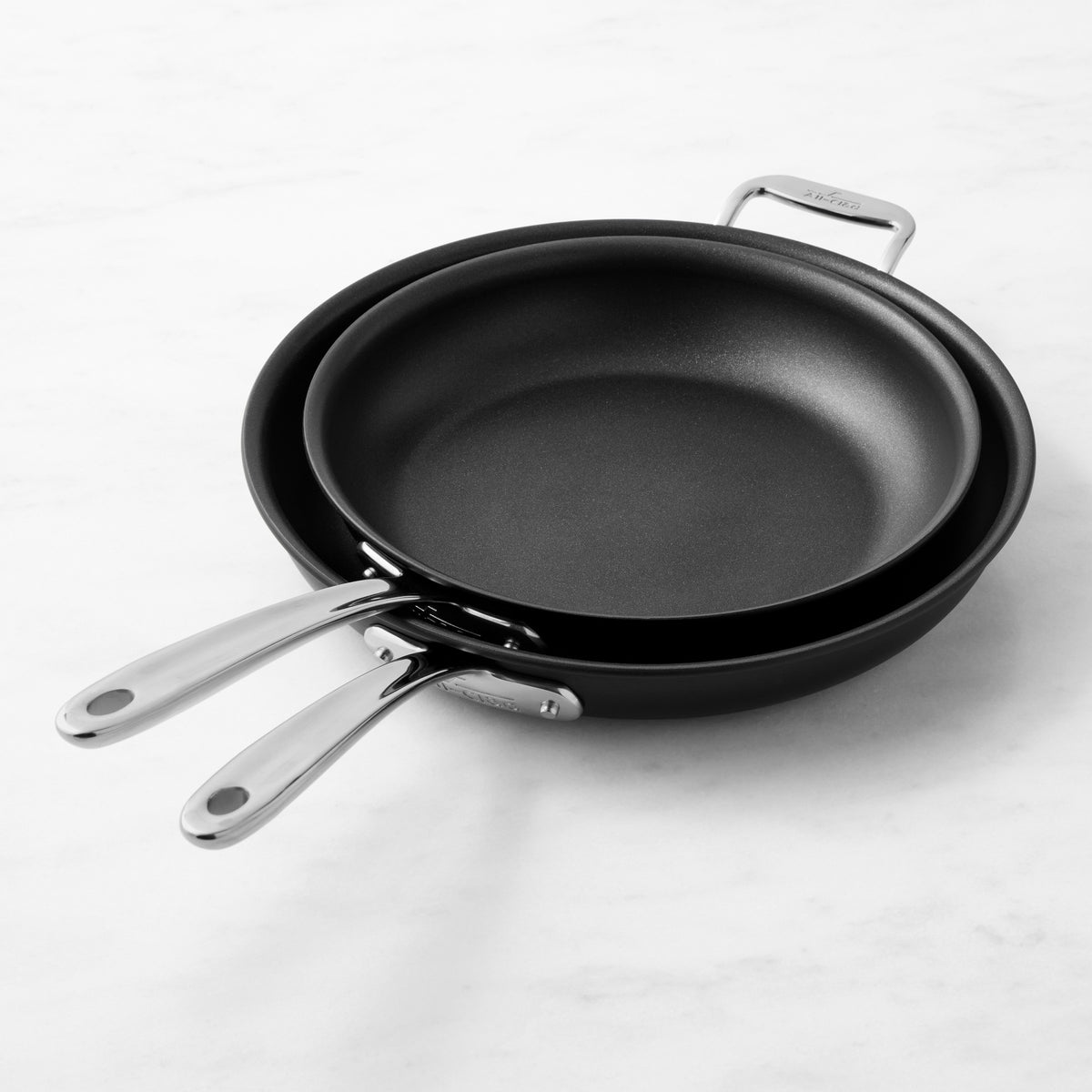 All-Clad NS Pro Nonstick Fry Pan, Set of 2,Pro Nonstick Fry Pan Set\, 10" & 12",