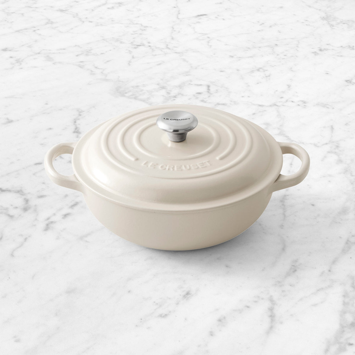 Le Creuset Signature Enameled Cast Iron French Oven, 2.5-Qt.,Brioche,