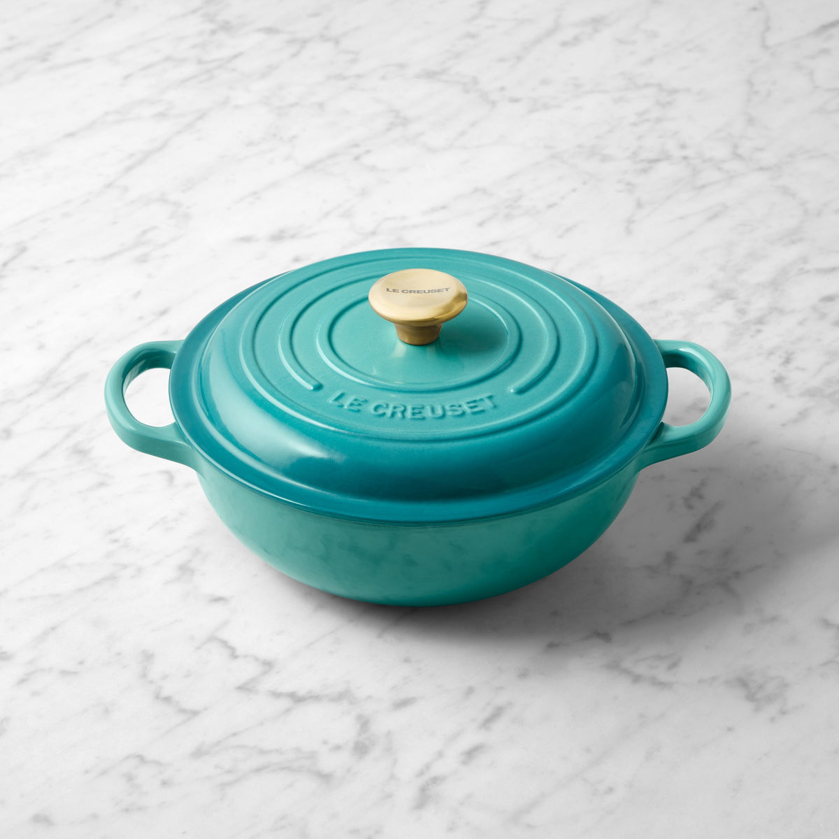 Le Creuset Signature Enameled Cast Iron French Oven, 2.5-Qt.,Riviera,