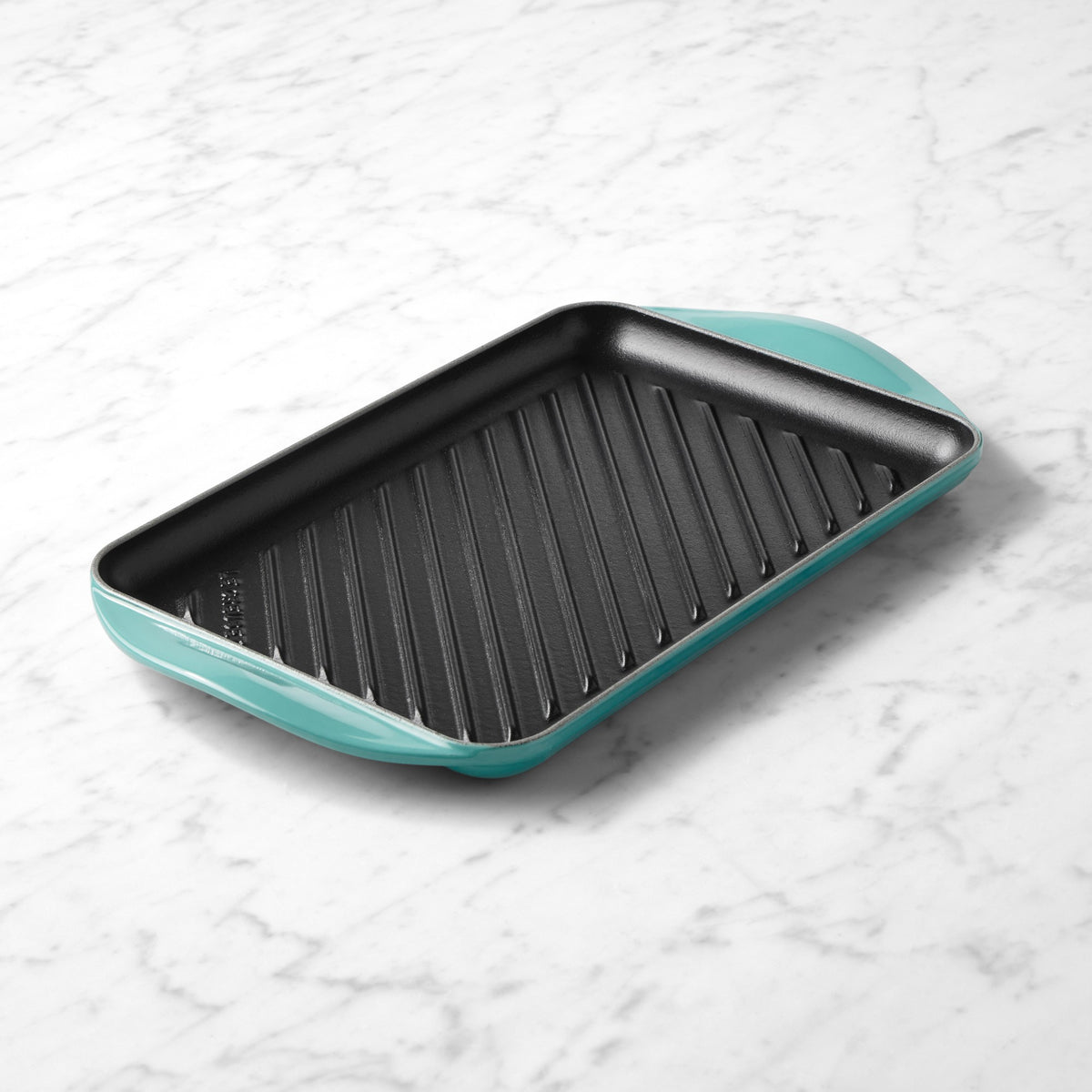 Le Creuset Enameled Cast Iron Skinny Grill,Riviera,