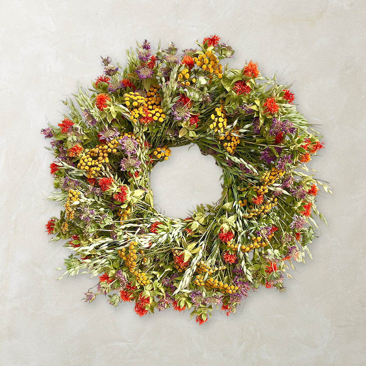 Canyon Sunset Live Wreath, 20",WSNOADS,Wreaths & Garlands