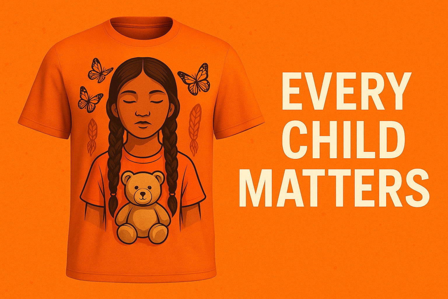 Every Child Matters: Honoring Indigenous Children with 3D T-shirts for Justice