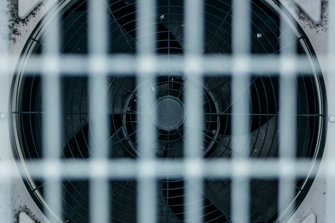 white box fan
