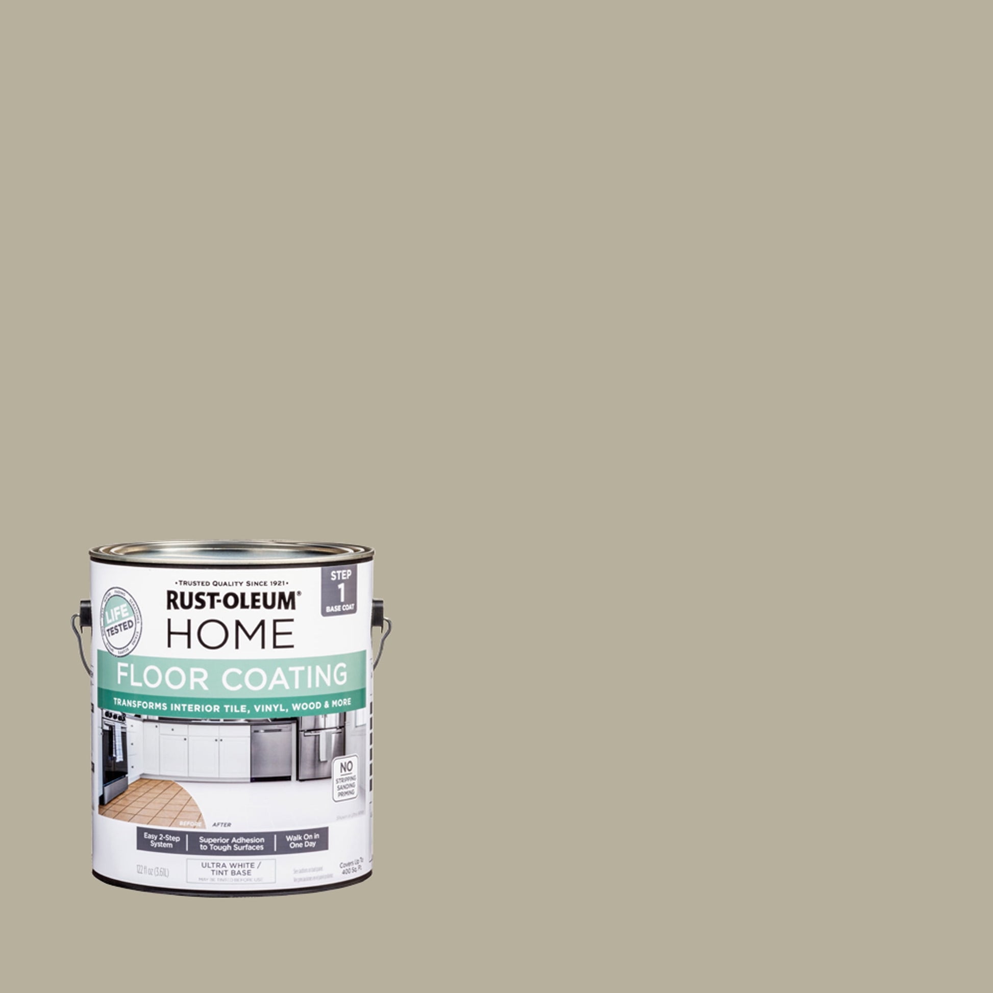 Rust-Oleum Home Sandstone Interior Floor Coating Base Coat-363144T, Gallon