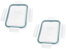 Snapware 8602-PC Plastic Lid w/Juniper Green Gasket 2-Pack - Made in USA