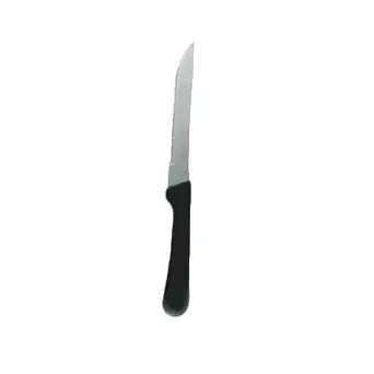 FSE SLSK108 Steak Knife, 4-3/4", Pointed tip, Serrated, Plastic Handle, Stainless Steel, Pack of 12