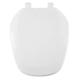 Centoco Eljer Emblem Round Toilet Seat, Square Shape, Residential, White