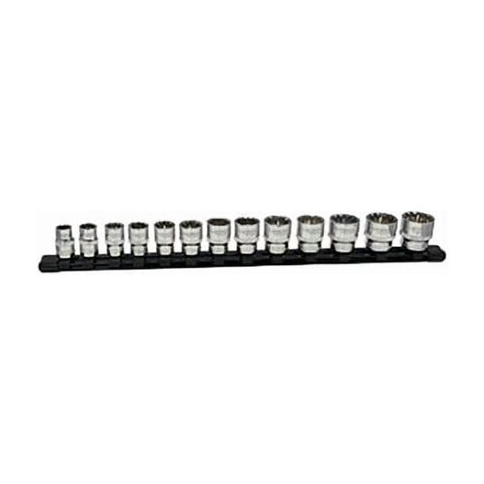 13pc 3/8" Dr Metric Spline Socket Set 99813