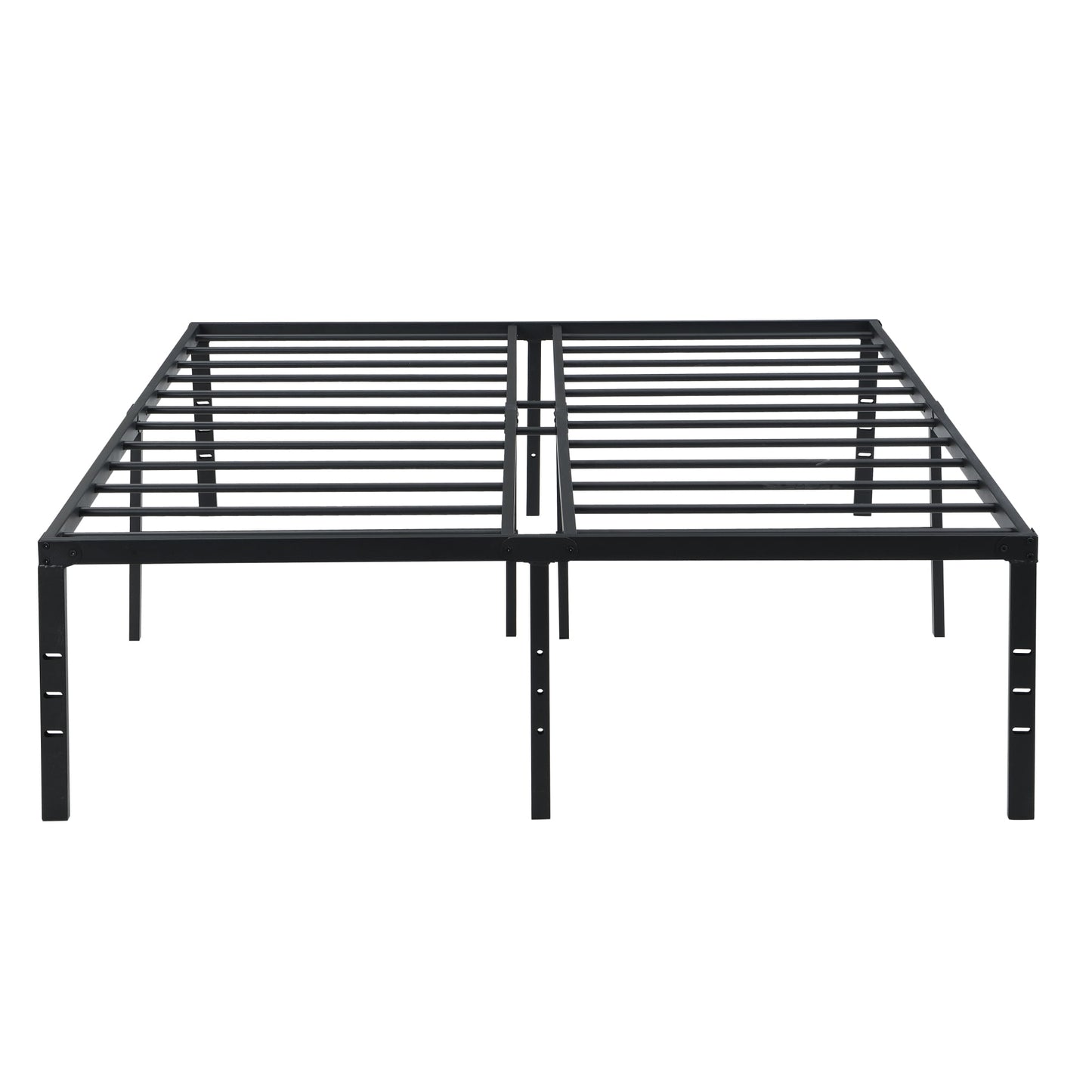 Base de Cama Full de 15.9 Pulgadas, Plataforma de Metal Resistente, FÃ¡cil de Montar, Negro