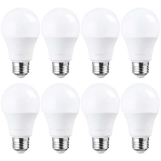 4 Pack Garage Door Opener LED Light Bulb, 100W Equivalent, 1700 Lumens Ultra-Bright A19, Shock Resistant Minimize Interference, 3000K Warm White, 15-Watt, UL-FCC listed, E26 Base