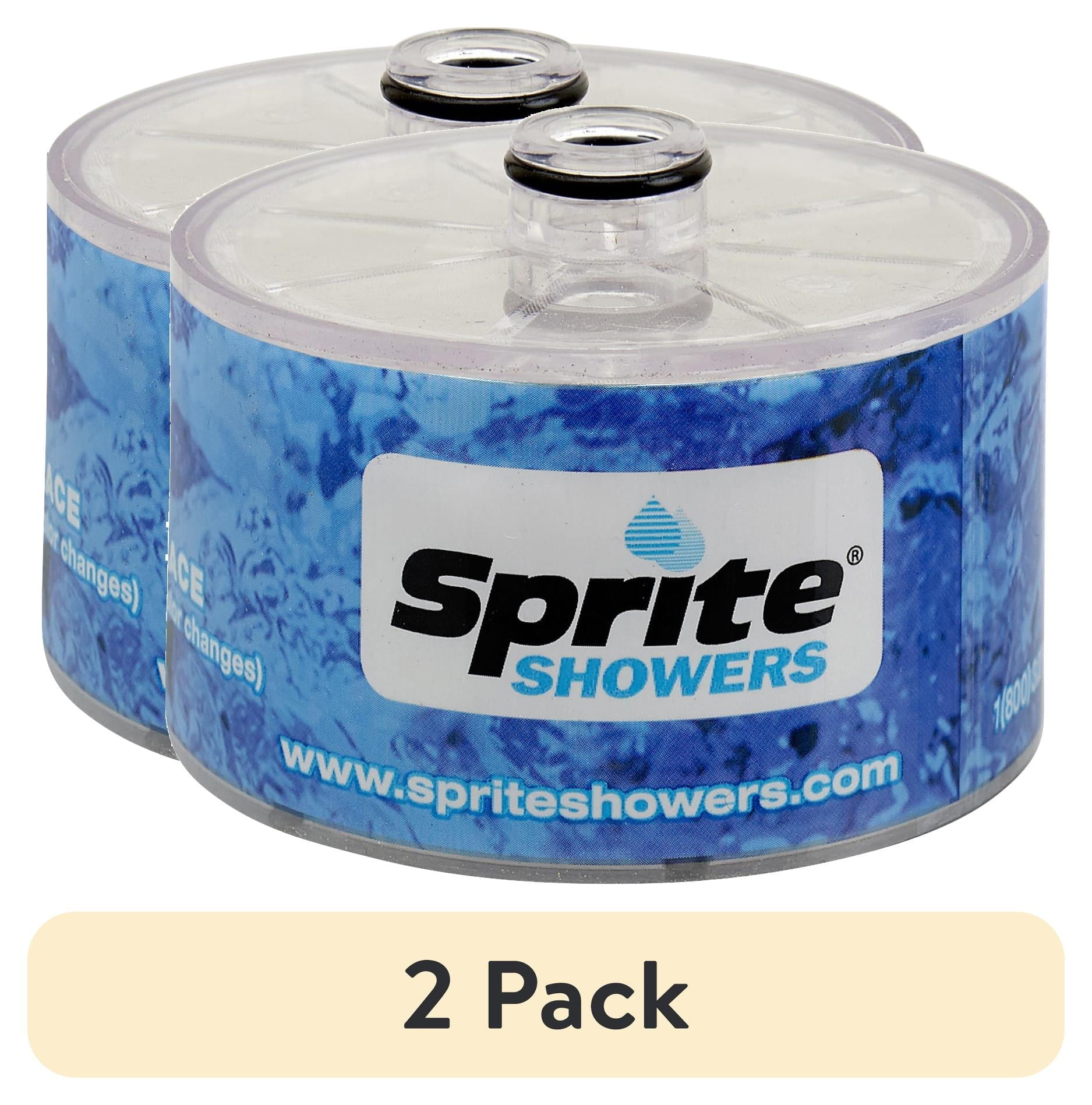 (Paquete de 2) Filtro de Ducha de Repuesto de LÃ­nea Delgada Sprite