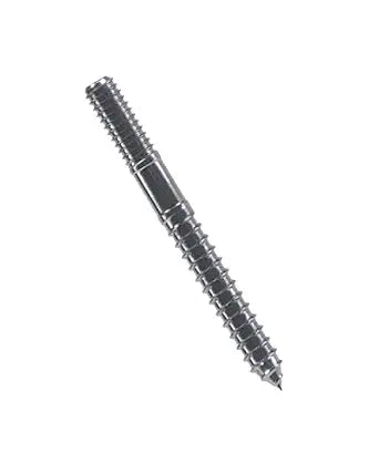 Hillman Hanger Bolts, 1/4-20 x 2-1/2in, 25 Pack, Stainless