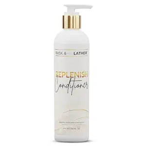 BASK & LATHER Replenish Conditioner for Curly, Coily & Textured Hair