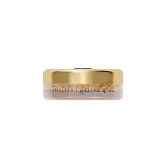 TATCHA Camellia Gold Spun Lip Balm, Nourish Lips with a Touch of Gold