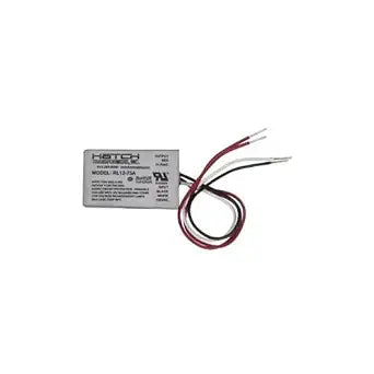 Hatch Transformers RL12-75A (12V/75W) Electronic Lighting Transformer from Hatch (Replaces RS12-80M), Silver