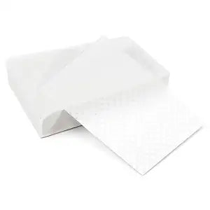 300 Pcs End Papers for Hair, Perm Paper for Hair, Disposable Salon Hair End Wrap Papers, High Temperature Resistance Curling Tissue Styling Accessories for Cold and Hot Perms (White)