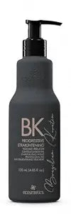 ECOSMETICS 120ML Brazilian Keratin Treatment Organic Blowout Complex | Nanoplastia | Straightening & Smoothing System | Volume Reducer | Queratina Brasileña Keratina Para Alisar el Pelo
