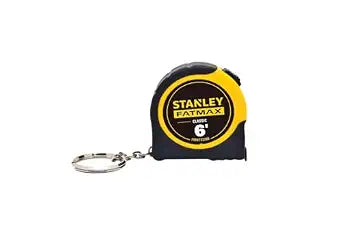 Stanley Fat Max FMHT33706W 1/2" X 6' Fatmax Keychain Tape Measure