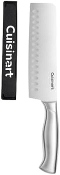 Cuisinart 7" Nakiri Knife with Blade Guard, Stainless Steel Collection