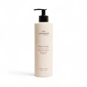 A LA MAISON Body Crème – Shea Butter Body Lotion with Argan & Avocado Oils – Rich, Nourishing French Formula for Dry Skin – 12 oz – Amber Collection