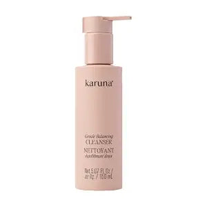 Karuna Balancing Face Cleanser - Gentle Foaming Gel Cleanser with Hyaluronic Acid, Snow Mushroom & Niacinamide - pH-Balanced K-Beauty Facial Cleanser for All Skin Types, Sensitive Skin