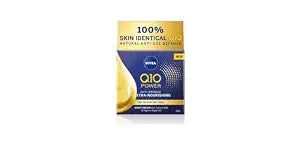 NIVEA Q10 Power Anti���Wrinkle Regenerating Night Cream with Creatine & Hyaluronic Acid ��� Firming, Revitalizing Night Facial Moisturizer, 50 ml