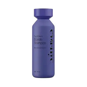 Eva NYC Purple Shampoo for Toning Blonde Hair - Sulfate-Free Formula for Blonde, Gray + Light Hair - Adds Shine + Softens - Anti-Brass Formula for Salon Fresh Results - Ginger Rose Scent - 10 fl oz
