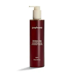 Goop Beauty Black Pepper + Ginger Grounding Body Wash | Hydrating Gel Cleanser | Aloe Vera, Green Tea Extract & Plant-Based Surfactants | Sandalwood & Citrus Scent | 10.5 fl oz