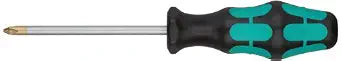 Wera 05008720001 Kraftform Plus 350 PH Phillips Screwdriver, Lasertip, PH 2 Head, 4" Blade Length