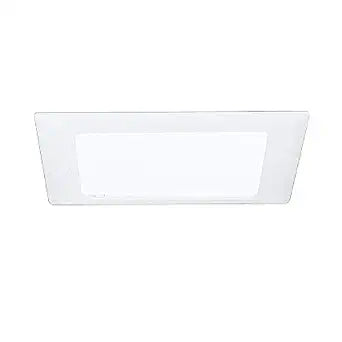 Halo 20P Albalite Lens Square Trim, 11-5/8", White