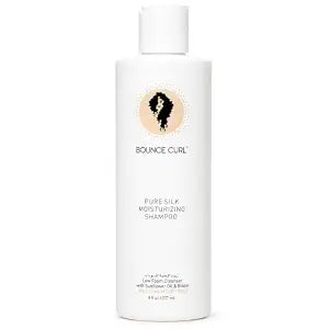 Bounce Curl Hydrating Pure Silk Shampoo, Moisturizing and Softening, 8 oz