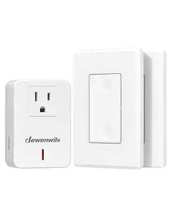 DEWENWILS Remote Control Outlet Switch, 100 Feet Range, No Wiring Needed
