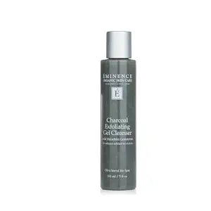 ��MINENCE Charcoal Exfoliating Gel Cleanser, Unscented, 5 Oz