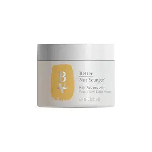 Better Not Younger Restorative Butter Hair Mask for Damaged Hair, 3.4oz