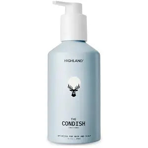Highland The Condish – Silicone-Free Botanical Conditioner with Caffeine – Hydrates, Smooths & Detangles Dry, Damaged & Color-Treated Hair – Rosemary Siberian Fir – 10.1oz
