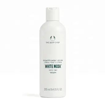 The Body Shop Musk Body Lotion | Cruelty Free Musk | Softens Dry Skin, 250 ml / 8.4 oz