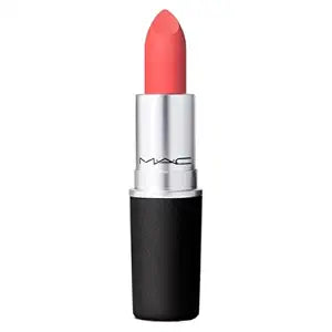 MAC Cosmetics Powder Kiss Lipstick - 928 Sheer Outrage (Grapefruit Pink) - 0.1 oz / 3 g