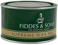 Fiddes & Sons Furniture Supreme Wax Polish - Clear (Light) by Fiddes