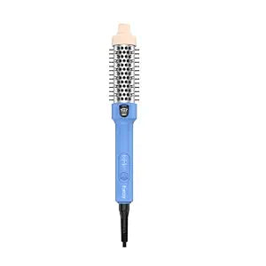 Farery Thermal Brush for Short Hair, 1.2 Inch Small Curling Brush, Blue