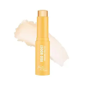 ColourPop Brightening Vitamin C Serum Stick - Radiance-Boosting Face Serum Stick for Glowy Summer Makeup Prep - Enriched with Turmeric to Help Improve the Appearance of Redness - Ego Boost (0.25 oz)