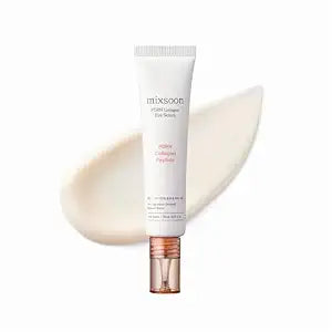 mixsoon PDRN Collagen Eye Serum - Revived Under Eye Serum with Gentle, Smooth Formula for Sensitive Under Eye Skin 20ml / 0.68 fl.oz. Korean Glass Skin Care