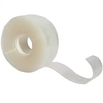 Heavy Duty Electrical Tape, Self-Fusing Silicone Rubber, Waterproof & Insulating Flexible Tape, Electrical for Hose, Automotive, Outdoor & Repairs - 1" x 20ft x 20mil Roll - Clear