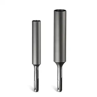 SDS Plus Ground Rod Driver Set for 5/8in & 3/4in Ground Rods, Heavy Duty Adapter Bits for All SDS-Plus Rotary Hammer Drill Tools