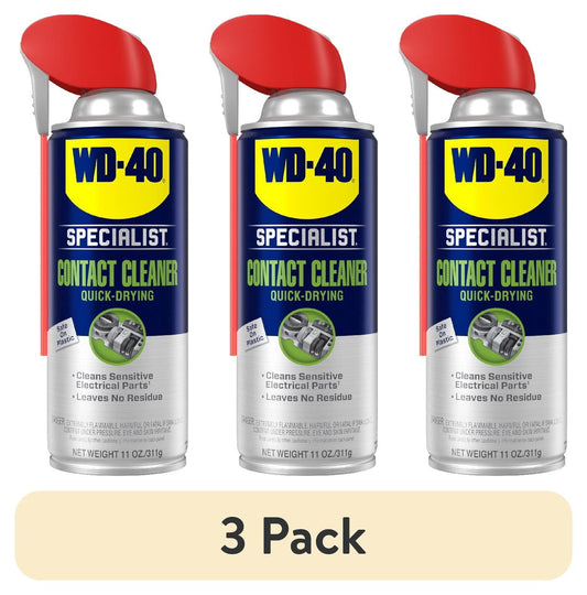 (3 pack) WD-40 Specialist Electrical Contact Cleaner, 11 oz