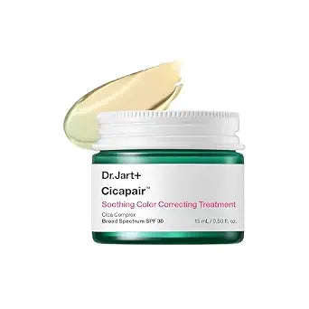 Dr. Jart+ Cicapair Soothing Korean Color Correcting Treatment SPF 30 with Centella Asiatica| Redness Corrector for Face| cc cream | Korean Skin Care