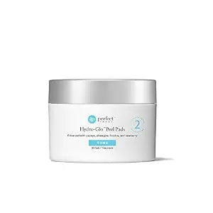 Hydro-Glo Peel Pads - Enhanced with Kojic, Mandelic, Glutathione, Licorice, Papaya, Pineapple, Bearberry Extracts (40% Strength)