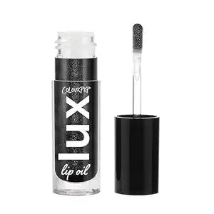 ColourPop x Twilight Lux Lip Oil - Hydrating, Sheer Tinted Lip Oil Formulated with Antioxidant-Rich Chamomile Extract & Calendula Oil - Non-Greasy, Nourishing Black Lip Oil - Team Jacob (0.16 oz)