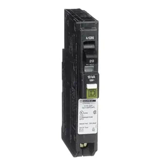 Square D by Schneider Electric Square D - QO120PCAFI 20-Amp Single-Pole Plug-On Neutral CAFCI Circuit Breaker