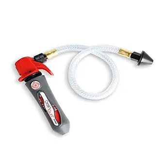 DiversiTech GG-1 Drain Gun with Flexible Hose Pipe for A/C Condensate Lines, Air Conditioner Cleaner, Clears HVAC Clogs, Charcoal Grey, No Cartridges Included